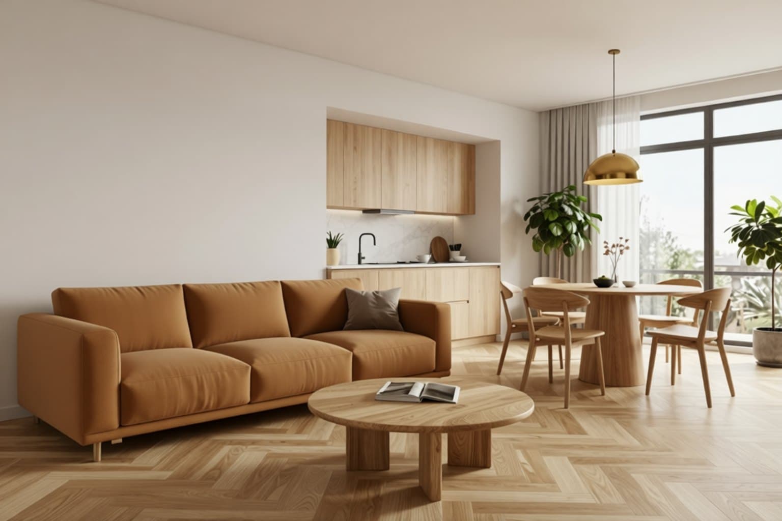 Salon, wersja 2, z trzema pinezkami